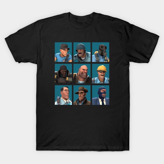 Team Fortress 2 T-Shirt by Shapwac12